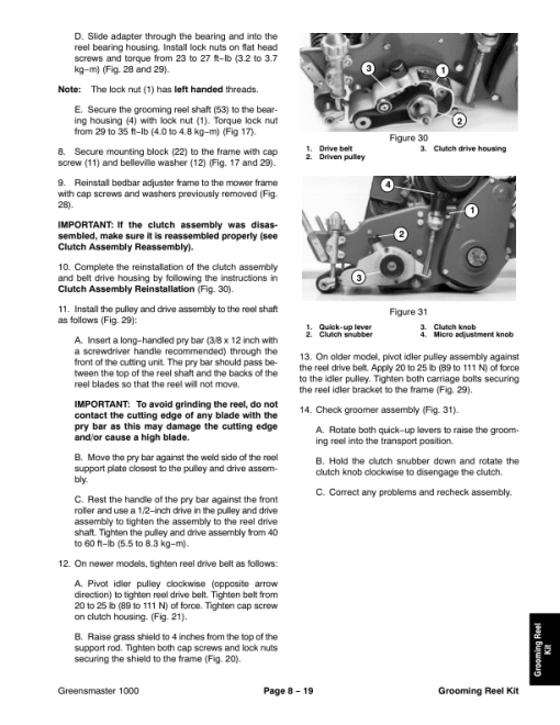 Toro Greensmaster 800, 1000, 1600, 2000, 2600 Service Repair Manual - Image 2