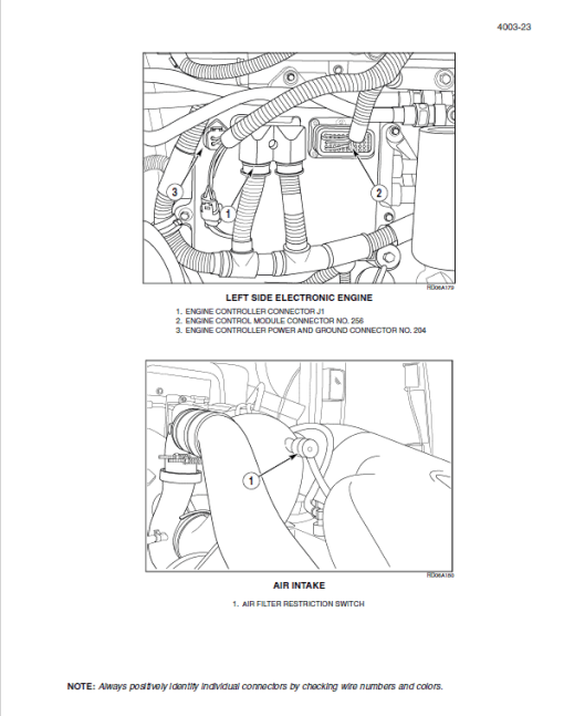 Case MX215, MX245, MX275, MX305 Tractor Service Manual - Image 2