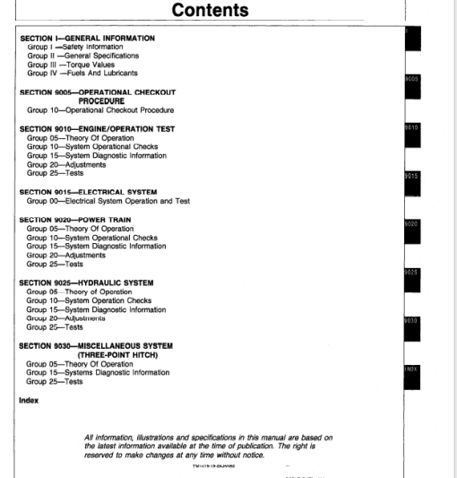 John Deere 210C, 310C, 315C Backhoe Loader Repair Technical Manual - Image 7