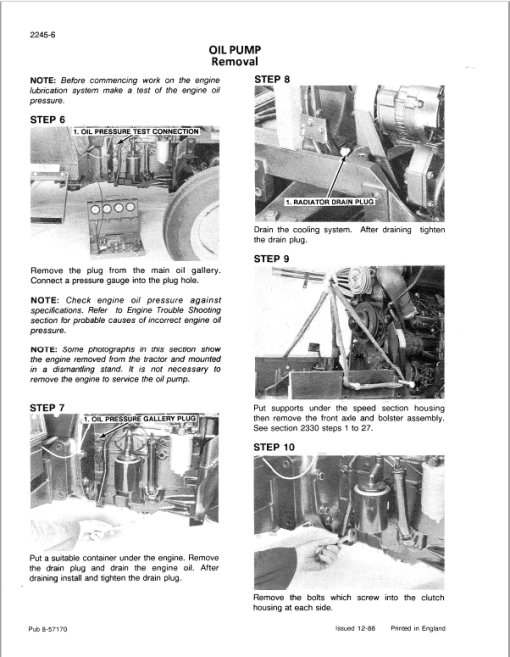 Case 380B Tractor Service Manual - Image 2