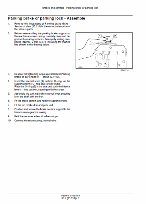 Case Farmall 85C, 95C, 105C, 115C Tractor Service Manual - Image 3