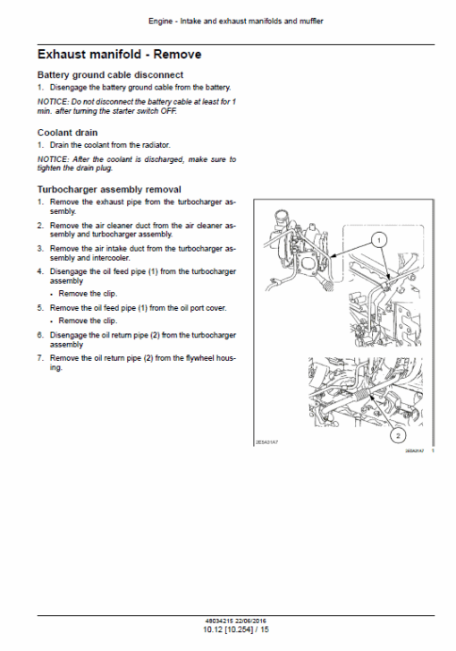 New Holland E215C Evo Excavator Service Manual - Image 2