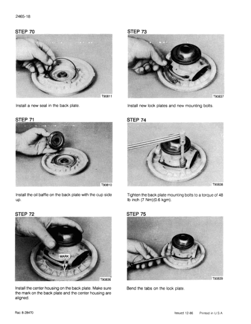 Case 7210, 7220, 7230, 7240, 7250 Tractor Service Manual - Image 2