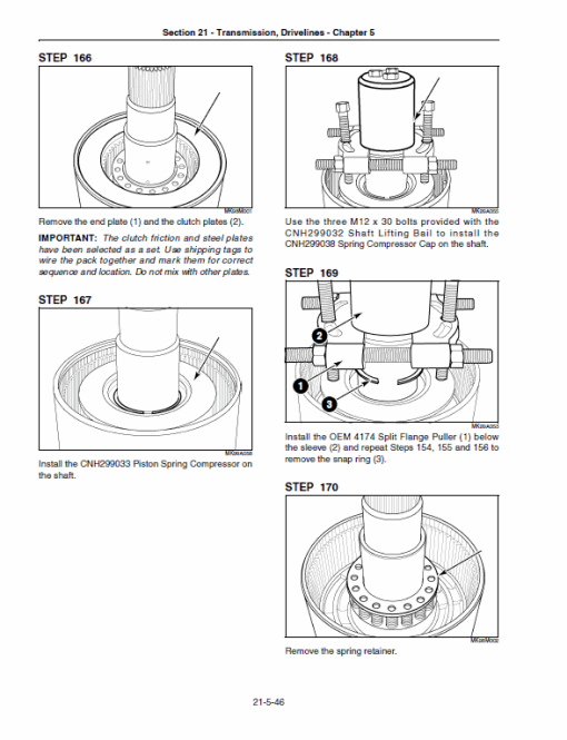 New Holland TJ280, TJ330, TJ430, TJ480, TJ530 Tractor Service Manual - Image 2