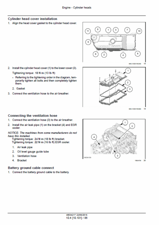 New Holland E265C Evo Excavator Service Manual - Image 2