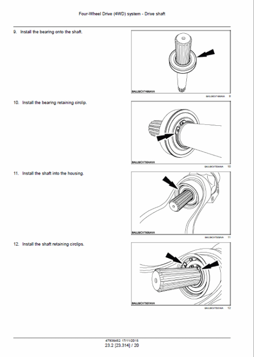 Case Puma 185, 200, 220, 240 CVT Tractor Service Manual - Image 2