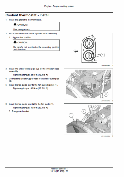 New Holland E385C Evo Excavator Service Manual - Image 2