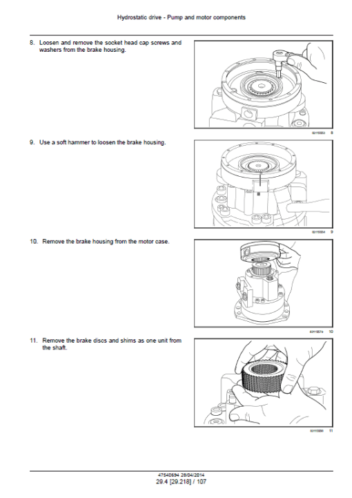 New Holland L223, L225, C232 SkidSteer Loader Service Manual - Image 2