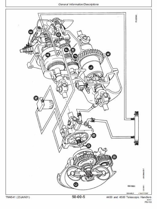 John Deere 4400 and 4500 Telescopic Handlers Technical Manual - Image 2