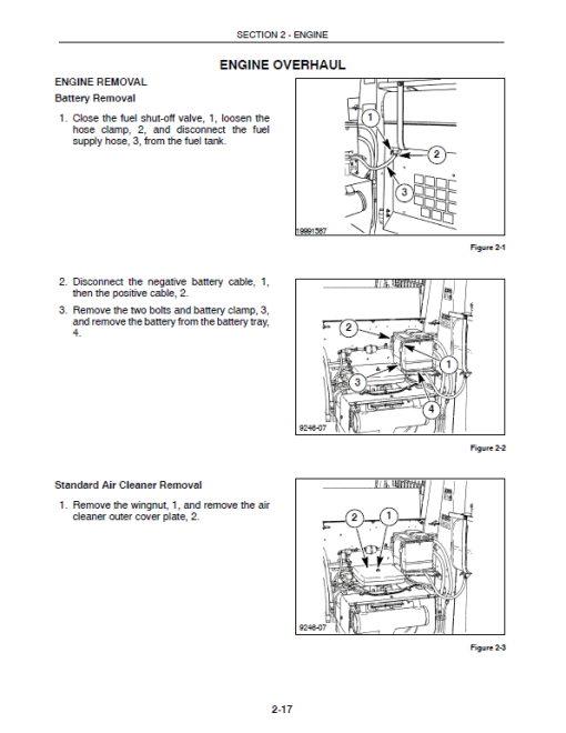 New Holland L250, L255 SkidSteer Loader Service Manual - Image 2