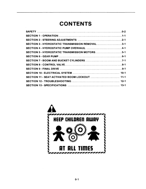 New Holland L451, L452, L454, L455 SkidSteer Loader Service Manual - Image 2