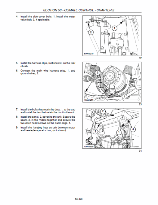 New Holland HW305, HW305S, HW325 Self-Propelled Windrowers Service Manual - Image 2