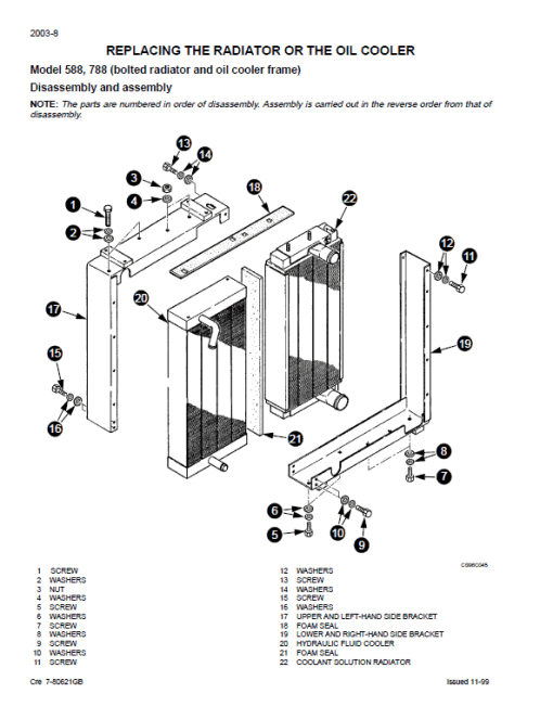 Case 588 Excavator Service Manual - Image 2