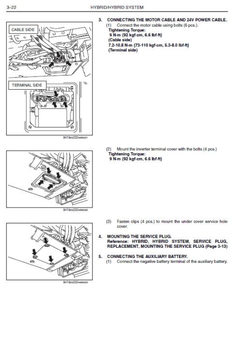 Hino Truck 2015 COE HEV Service Manual - Image 4