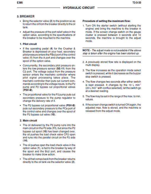 New Holland E385 Tier 3 Excavator Service Manual - Image 2