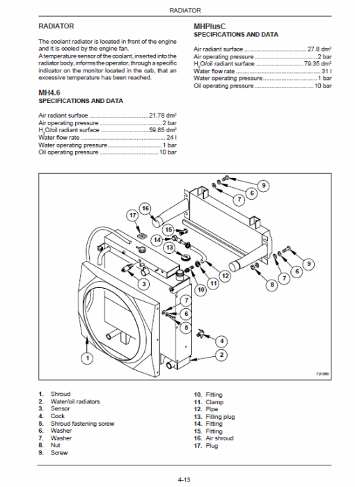 New Holland MH4.6, MHPlusC Excavator Service Manual - Image 2