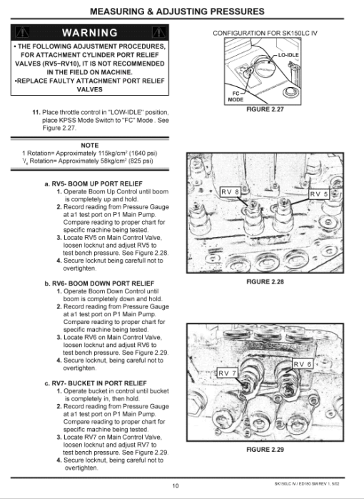 Kobelco SK150LC-IV and ED180LC Excavator Service Manual - Image 2