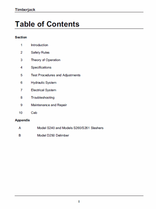 John Deere 330B, 430B Log Loader Repair Technical Manual TMF307843 - Image 3