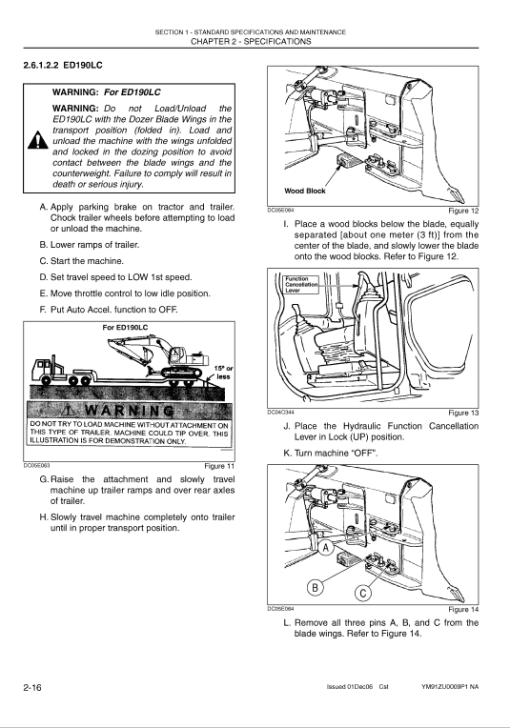 Kobelco SK160LC and ED190LC Excavator Service Manual - Image 2