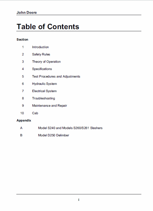 John Deere 335, 435 Log Loader Repair Technical Manual (TM1875) - Image 3