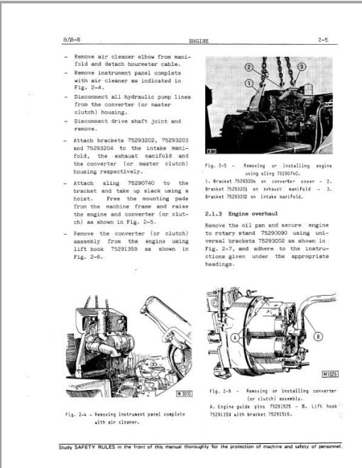 Fiatallis 8, 8-B Crawler Dozer Repair Service Manual - Image 2