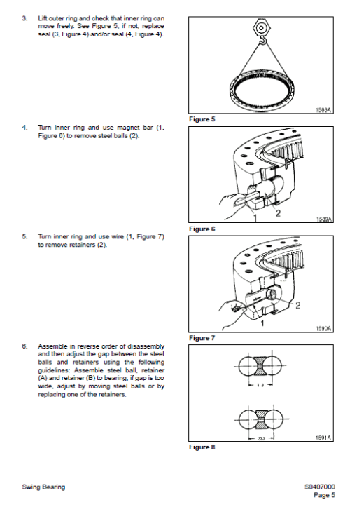 Daewoo Solar S330LC-V Excavator Service Manual - Image 2