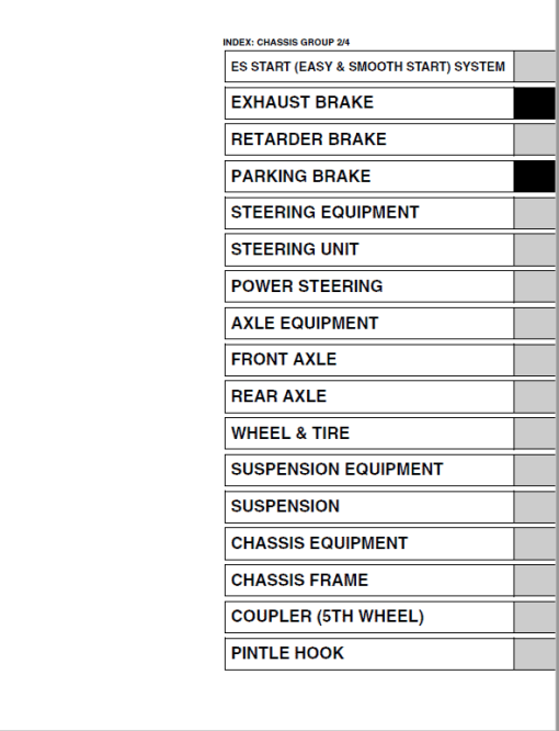 Hino Truck 2015 Conventional Service Manual - Image 2