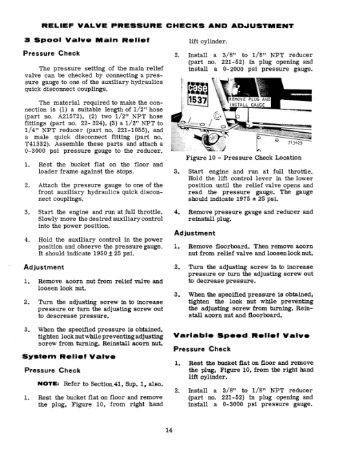 Case 1526, 1530, 1537 Uni-Loader SkidSteer Service Manual - Image 2