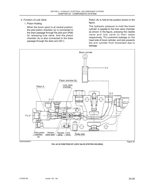 New Holland EH27.B Excavator Service Manual - Image 2