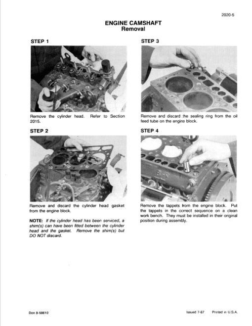 Case 1818 Uni-Loader SkidSteer Service Manual - Image 2