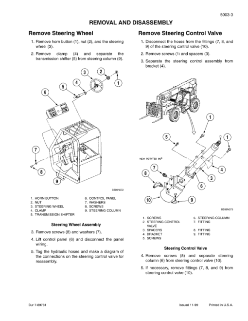 Case 686G, 686GXR, 688G Series 2 Telescopic Handler Service Manual - Image 2