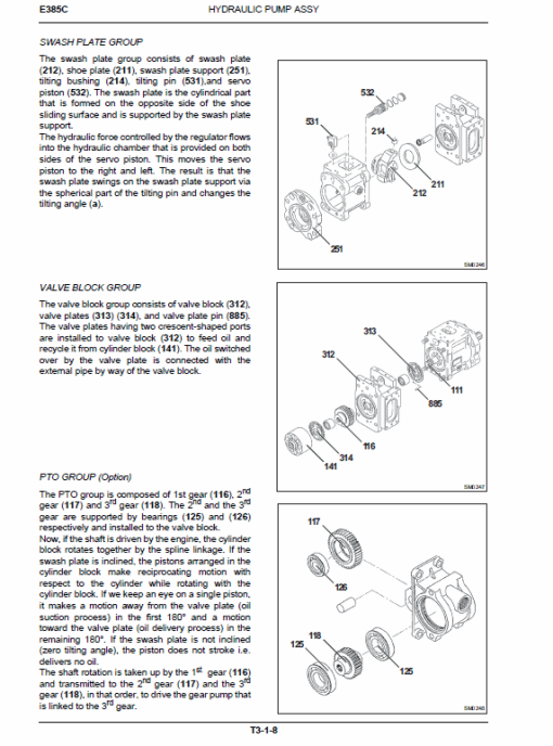 New Holland E385C Tier 4 Excavator Service Manual - Image 2