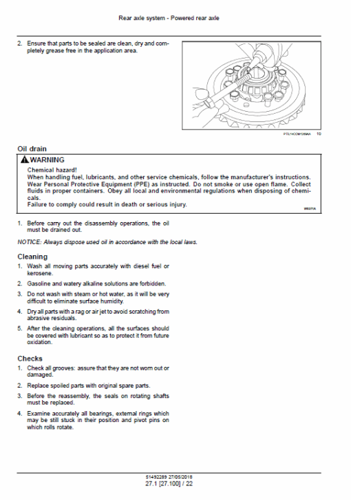 New Holland V110 Compactor Service Manual - Image 2