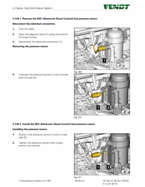 Fendt Ideal 7, Ideal  8, Ideal 9 Series Combine Service Manual - Image 2