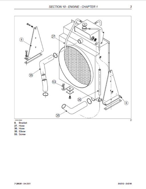 Case SV212, SV216 Vibratory Rollers Service Manual - Image 3