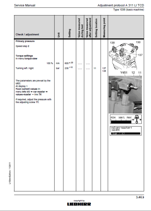 Liebherr A309, A311, A312, A314, A316, R313, R317 Litronic TCD Excavator Manual - Image 2