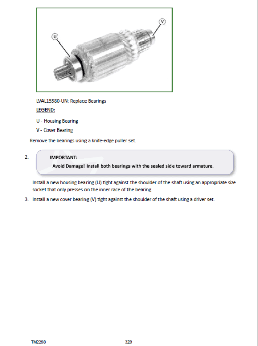 John Deere 2520 Compact Utility Tractor Repair Technical Manual - Image 2