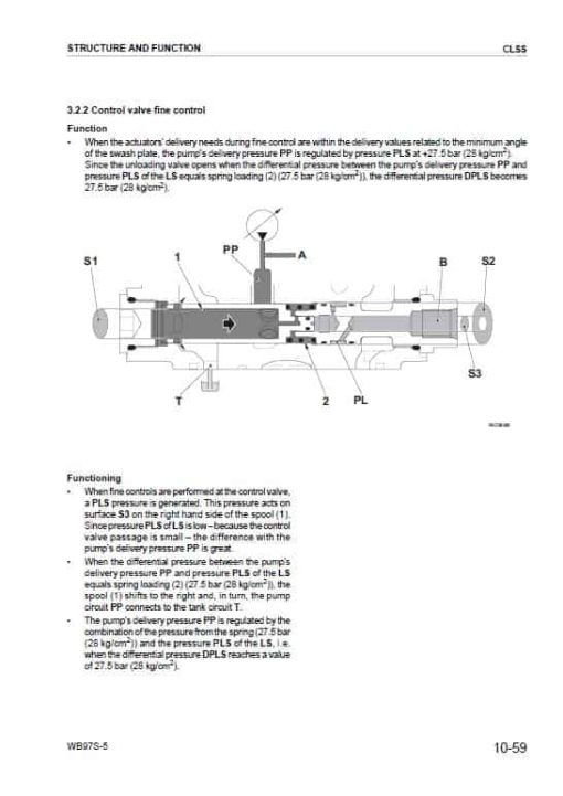 Komatsu WB97S-5 Backhoe Loader Repair Service Manual - Image 2