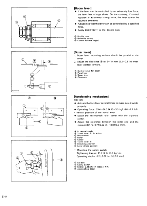 Kubota KH36, KH41, KH51, KH61 Excavator Workshop Manual - Image 2