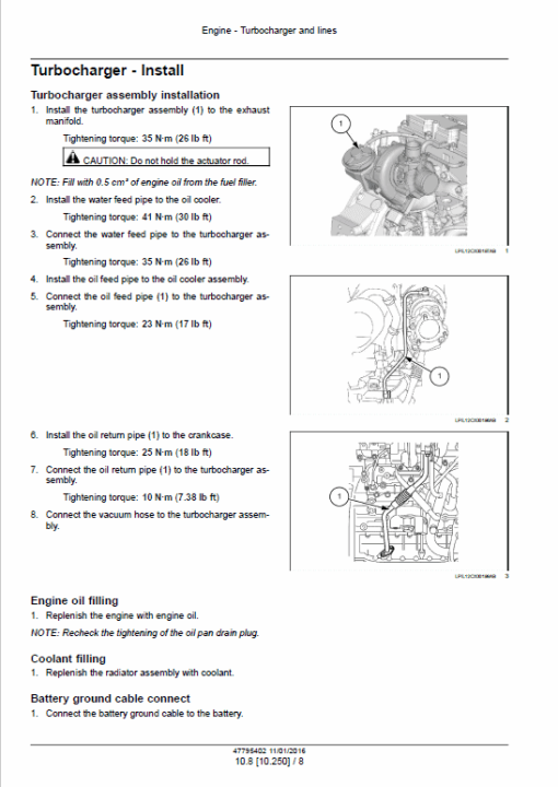 Case CX130C Crawler Excavator Service Manual - Image 2