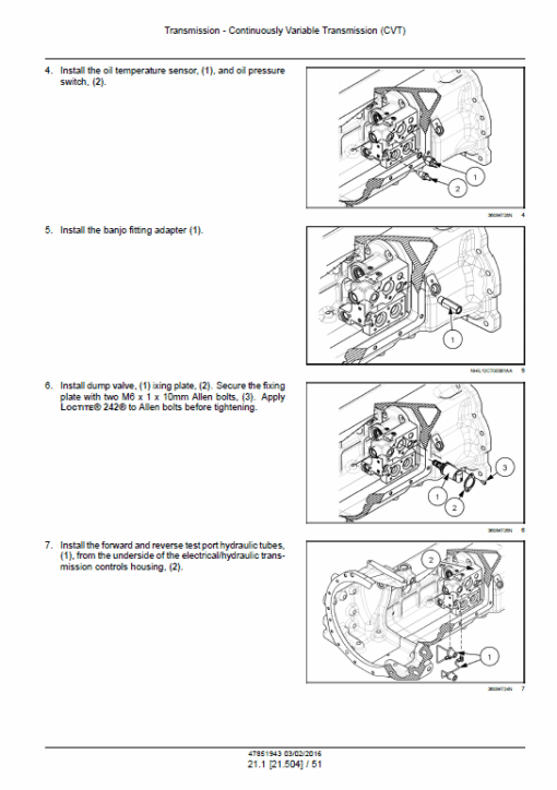 New Holland Boomer 46D CVT, 54D CVT Tractor Service Manual - Image 2