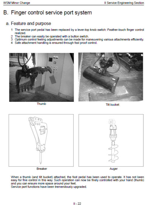 Kubota KX91-3S, KX101-3, KX121-3S, KX161-3S Excavator Manual - Image 2