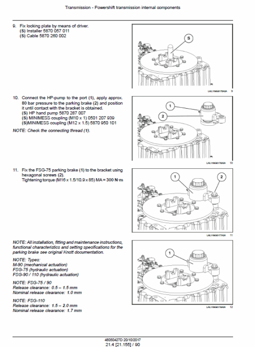 New Holland F140B VHP, F170B VHP, F200B VHP Motor Graders Manual - Image 5