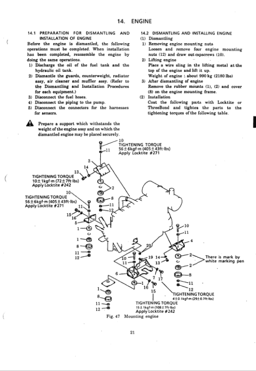 Kobelco SK300, SK300LC Excavator Service Manual - Image 2