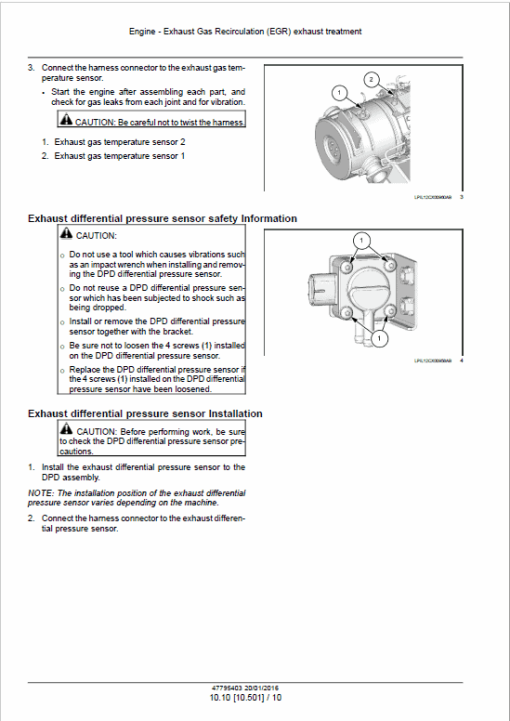 Case CX160C Excavator Service Manual - Image 3