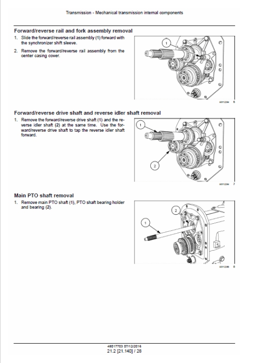 New Holland Boomer 40 CAB, ROPS and 50 CAB, ROPS Tractor Service Manual - Image 3