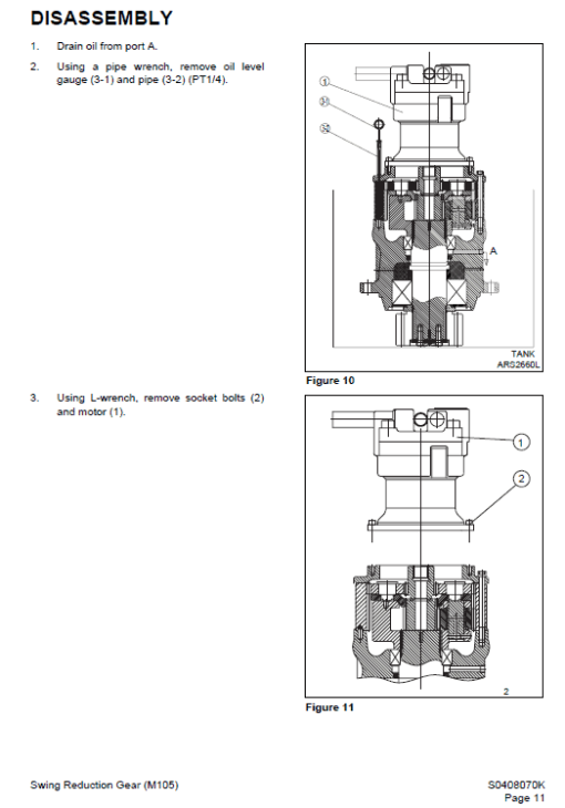 Daewoo Solar S420LC-V Excavator Service Manual - Image 2