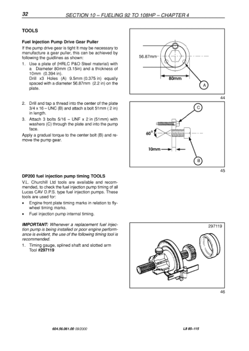 New Holland LB90, LB110 Backhoe Loaders Service Manual - Image 2