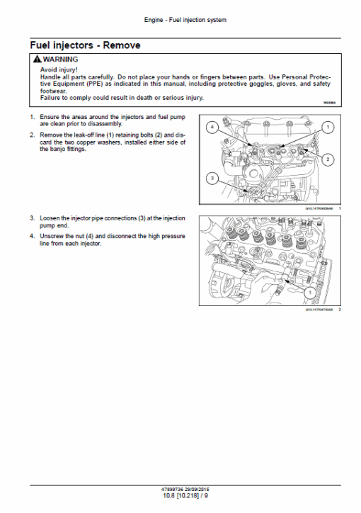 New Holland TT35, TT40, TT45 Tractor Service Manual - Image 2