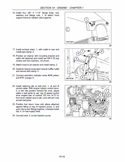 New Holland H8040 Self-Propelled Windrowers Service Manual - Image 3